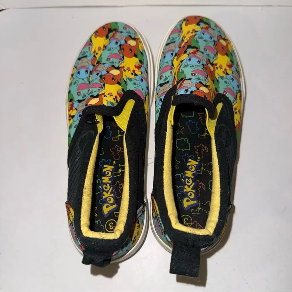 POKÉMON youth slip on cartoon skater style cosplay fandom shoes 3